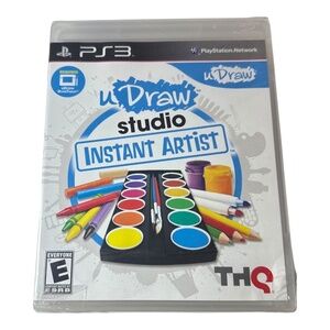 Playstation 3 UDraw Studio Instant Artist (Sony, PS3 2010) SEALED